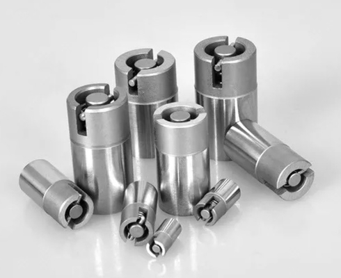 6 میلی متر ANSI Plastic Precision Mould Parts 40CR Air Poppet Valve Air Ejector Pin
