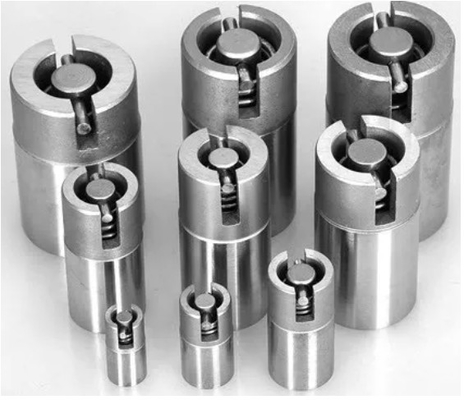 6 میلی متر ANSI Plastic Precision Mould Parts 40CR Air Poppet Valve Air Ejector Pin