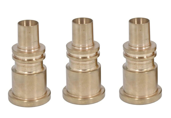 قطعات تراشکاری CNC تیتانیوم عملیات حرارتی قطعات ماشینکاری CNC با مهره