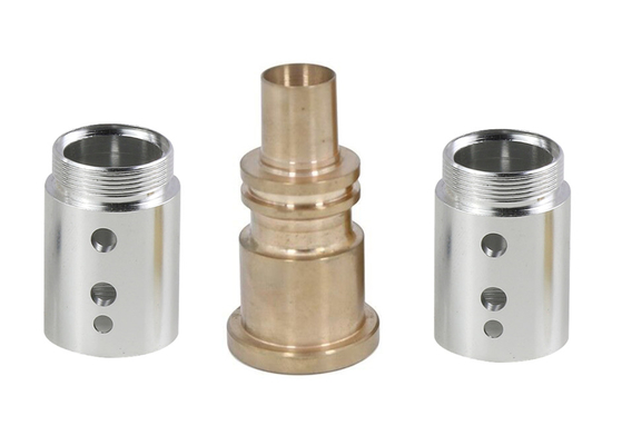 قطعات تراشکاری CNC تیتانیوم عملیات حرارتی قطعات ماشینکاری CNC با مهره