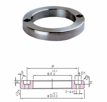 مکان یابی قطعات قالب تزریق پلاستیک حلقه HRC 30 SCM435 نوع A